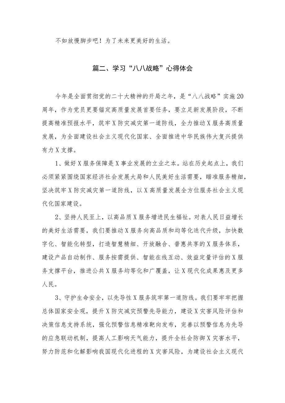 学习“八八战略”心得体会有感（共12篇）.docx_第3页