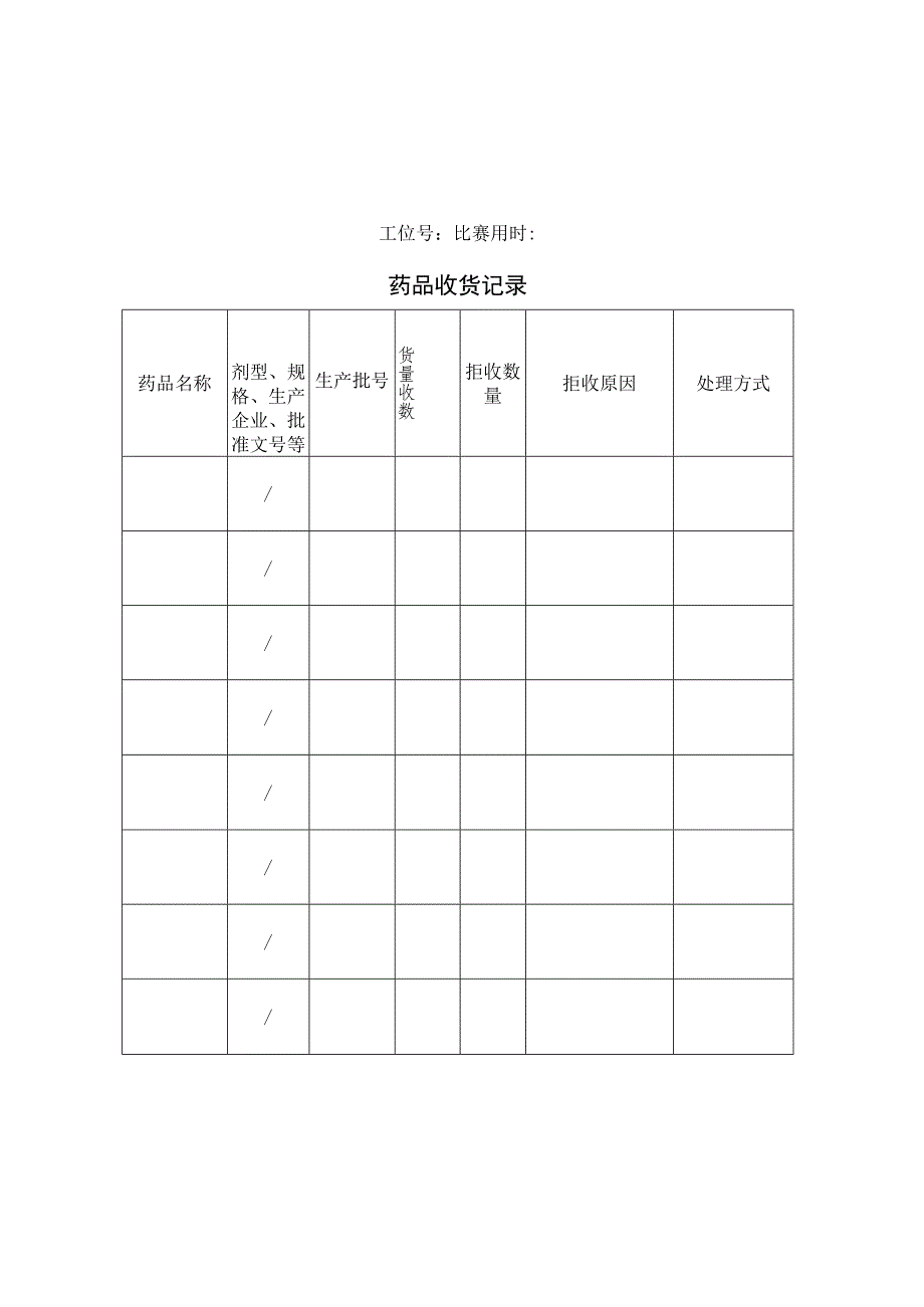 GZ078 药学技能赛题第1套-2023年全国职业院校技能大赛赛项赛题.docx_第3页