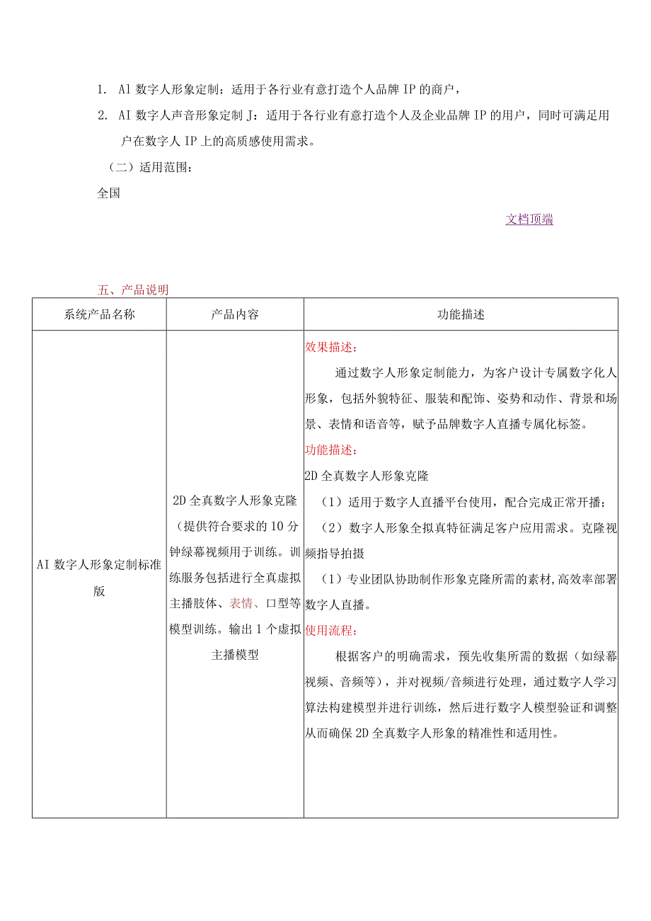 联通在线广州云市场元宇宙智播产品手册-配套服务.docx_第2页