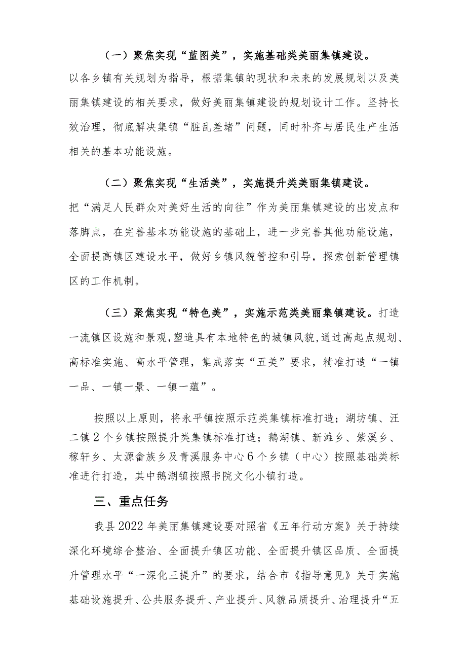 铅山县2022年度高质量推进美丽集镇建设实施方案.docx_第2页