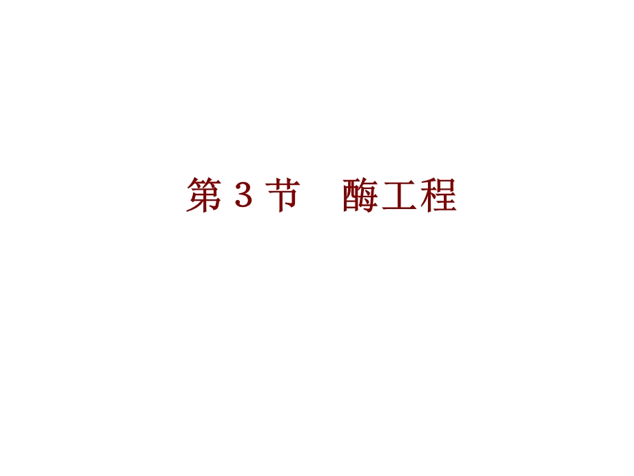 第3节酶工程名师编辑PPT课件.ppt_第1页