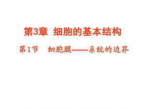 第3部分细胞的基本结构名师编辑PPT课件.ppt