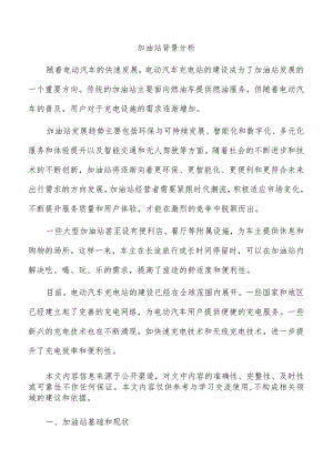 加油站背景分析.docx