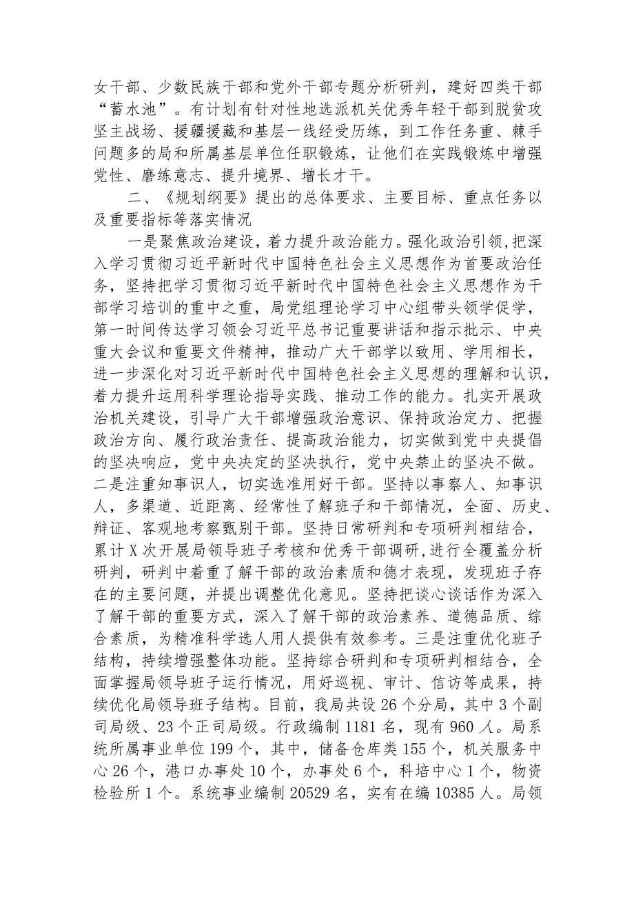 《2019—2023年全国党政领导班子建设规划纲要》实施情况的工作总结3800字.docx_第2页