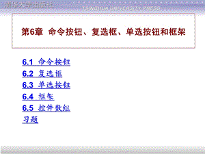 第6章命令按钮、复选框、单选按钮和框架.ppt