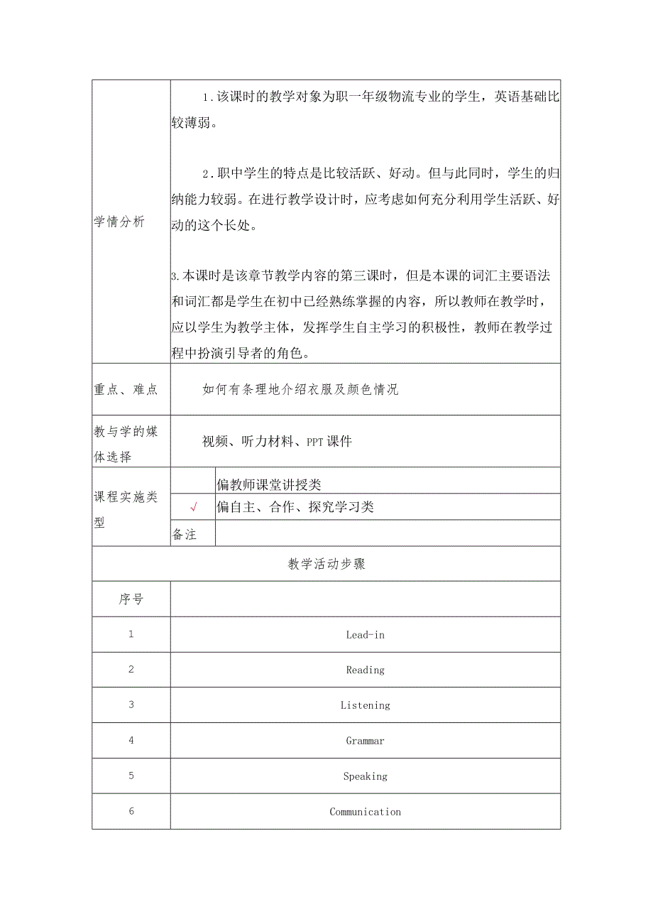 《Clothesandcolors》教学设计.docx_第2页