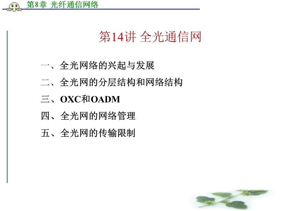 第8章光纤通信网络.ppt_第2页