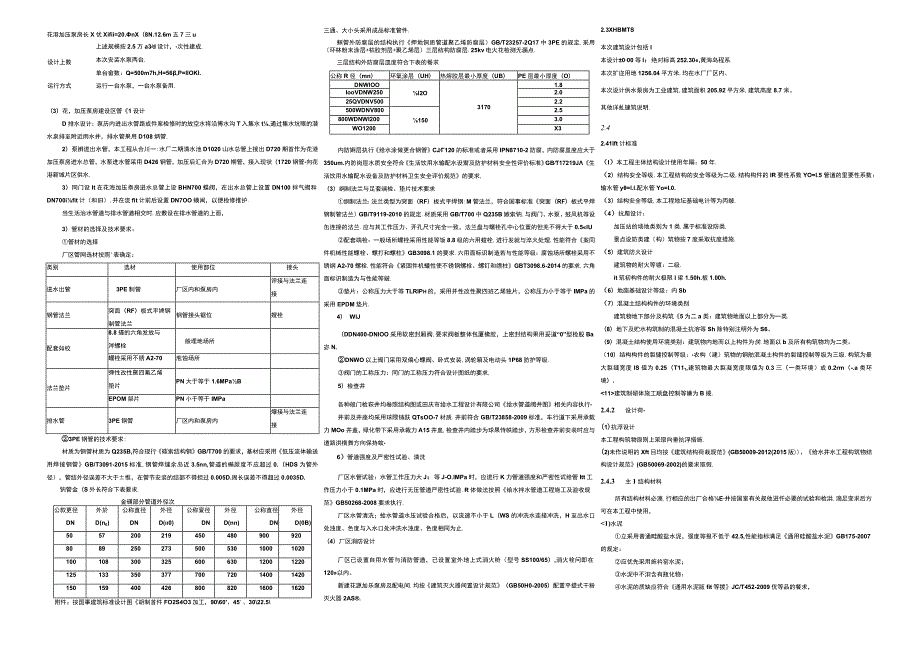 新城拓展供水市场工程（二期）花滩加压站工程施工图设计总说明.docx_第2页