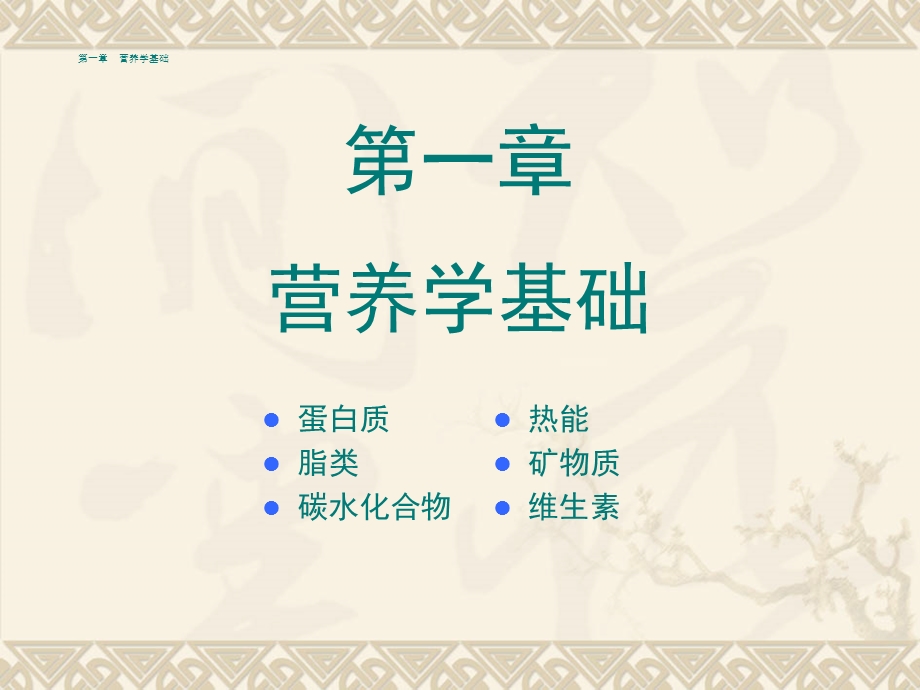 第一章营养学基础名师编辑PPT课件.ppt_第1页