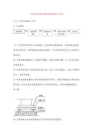 主要设备和附属设备安装施工方法.docx