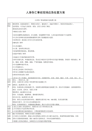 人身伤亡事故现场应急处置方案.docx