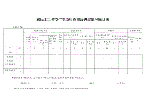 农民工工资支付专项检查阶段进展情况统计表.docx