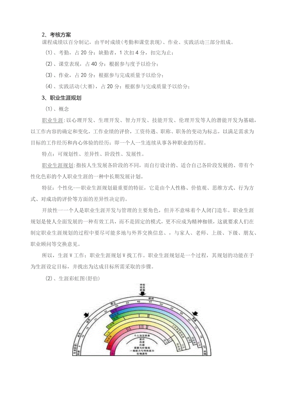 《大学生职业生涯规划》教案1——学业规划.docx_第2页