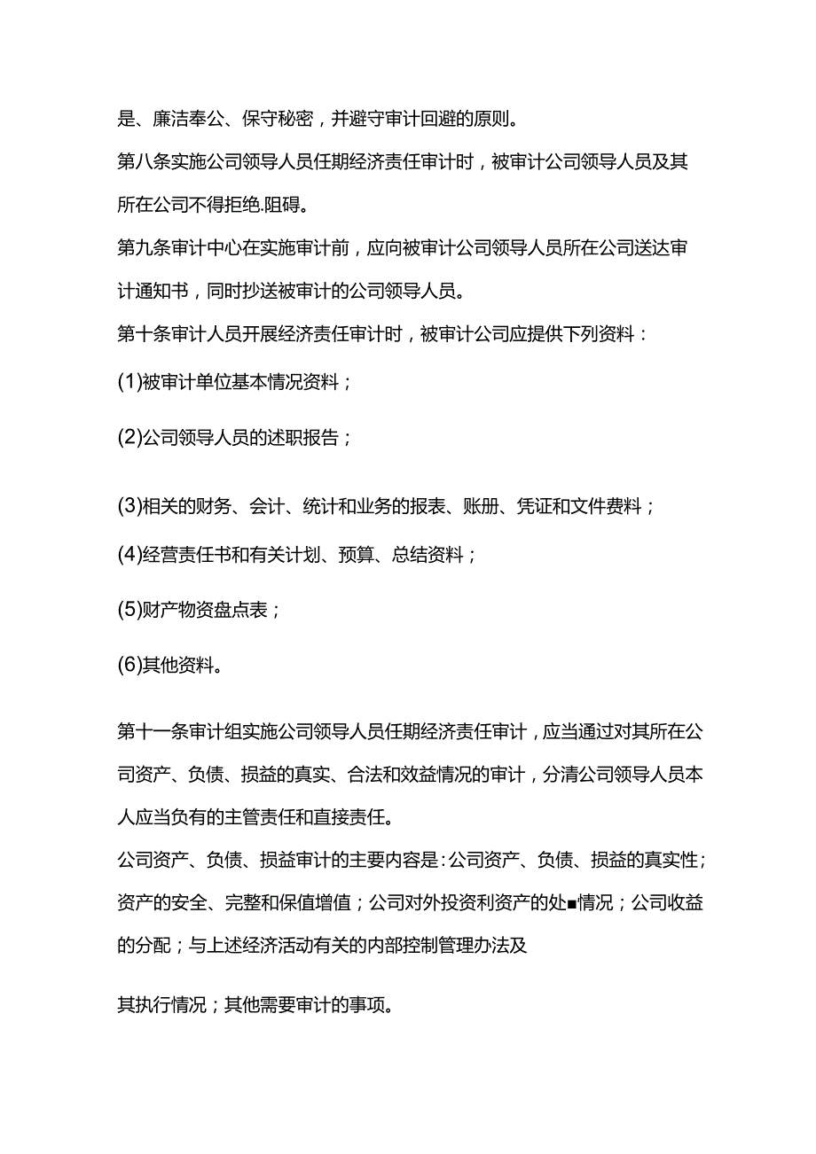 公司经济责任审计管理办法.docx_第2页