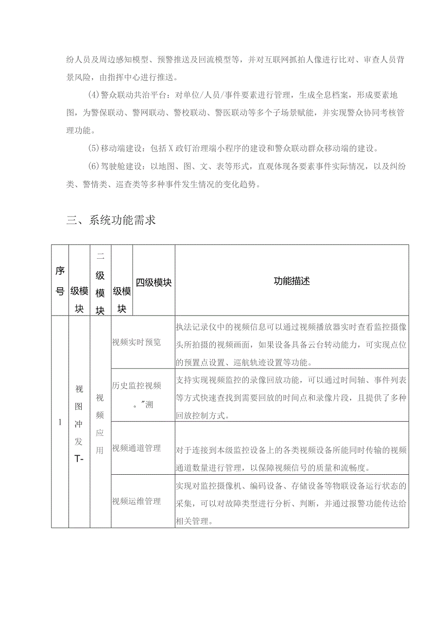 XX市公安局XX分局XX所警众联动平台建设项目采购需求.docx_第2页