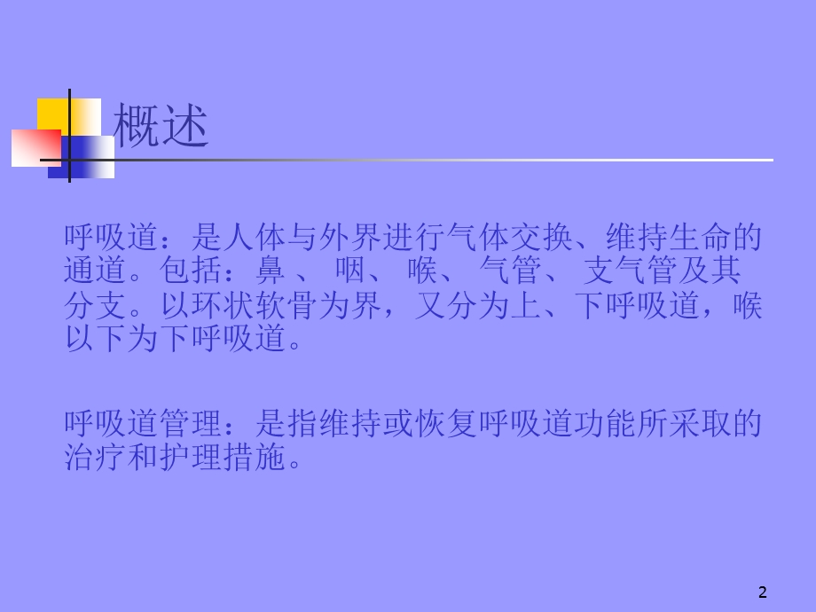 胸外科《围手术期呼吸道管理》精品讲稿.ppt_第2页