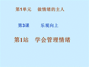 学会管理情绪.ppt.ppt