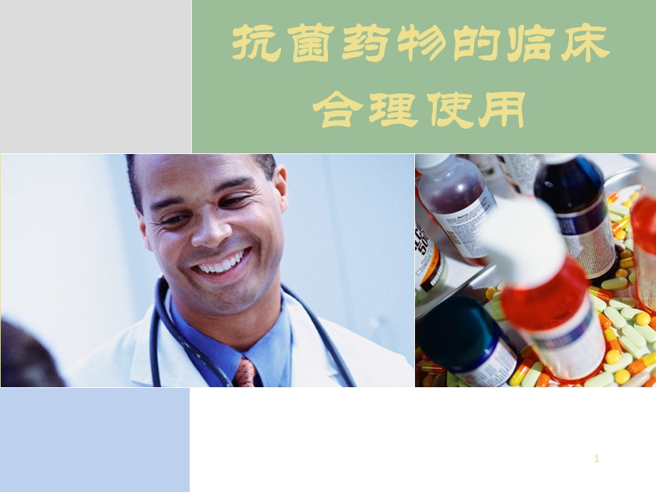 抗菌药物的临床合理使用.ppt_第1页