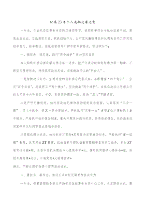 纪委23年个人述职述廉述责.docx