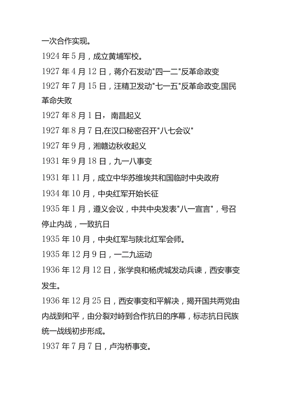 倪海杉户外直播互动知识问答题库（近代史大事年份表）.docx_第3页