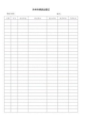 外来车辆进出登记表.docx