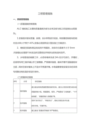 工程管理措施.docx