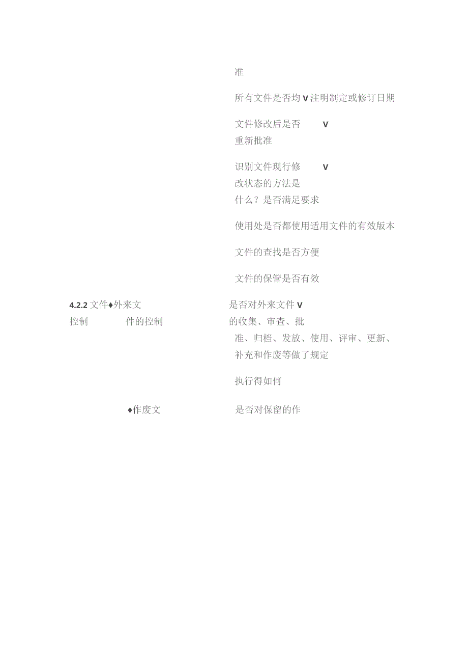 ISO22000内审检查表全套.docx_第3页