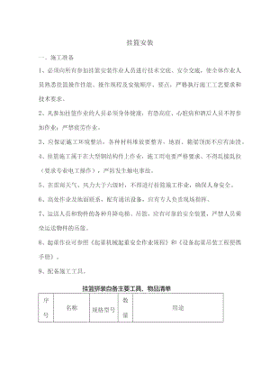 兴土挂篮安装.docx