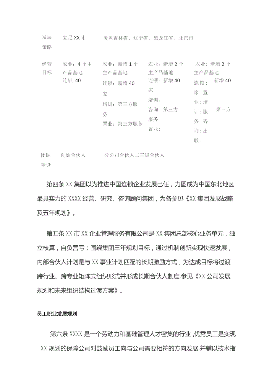 内部合伙人制度及股权激励完整方案.docx_第3页