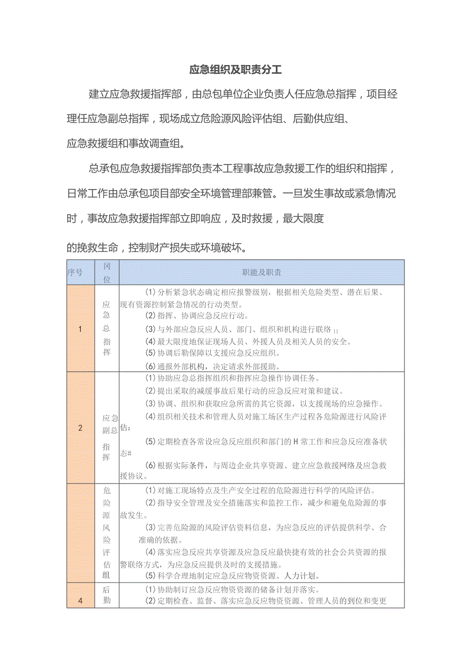 应急组织及职责分工.docx_第1页