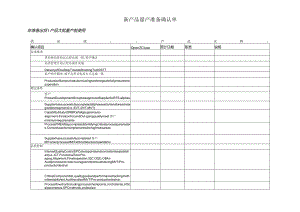 新产品量产准备确认单.docx