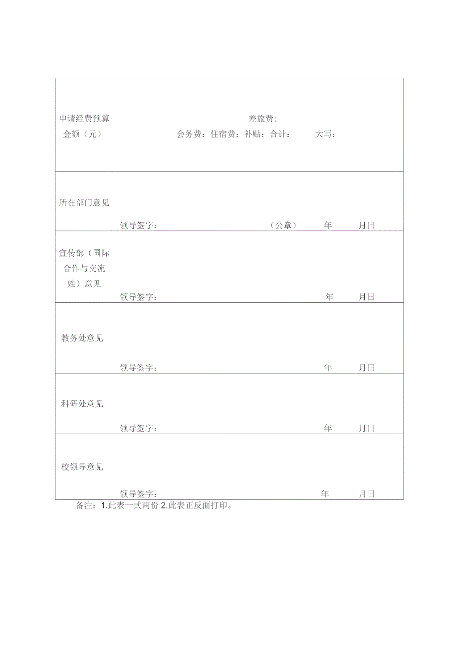 重庆人文科技学院参加学术活动申请表.docx_第2页