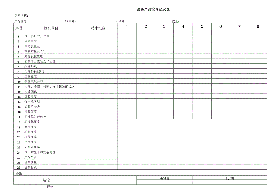 最终产品检查表.docx_第1页