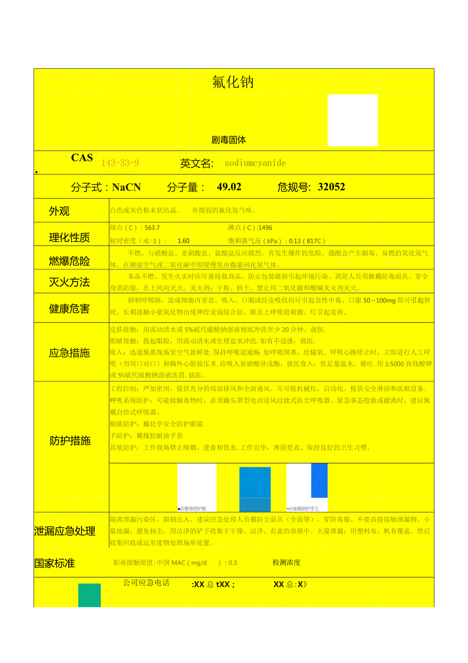 (新)XX企业双重预防体系-7个物料安全告知卡(汇编).docx_第1页