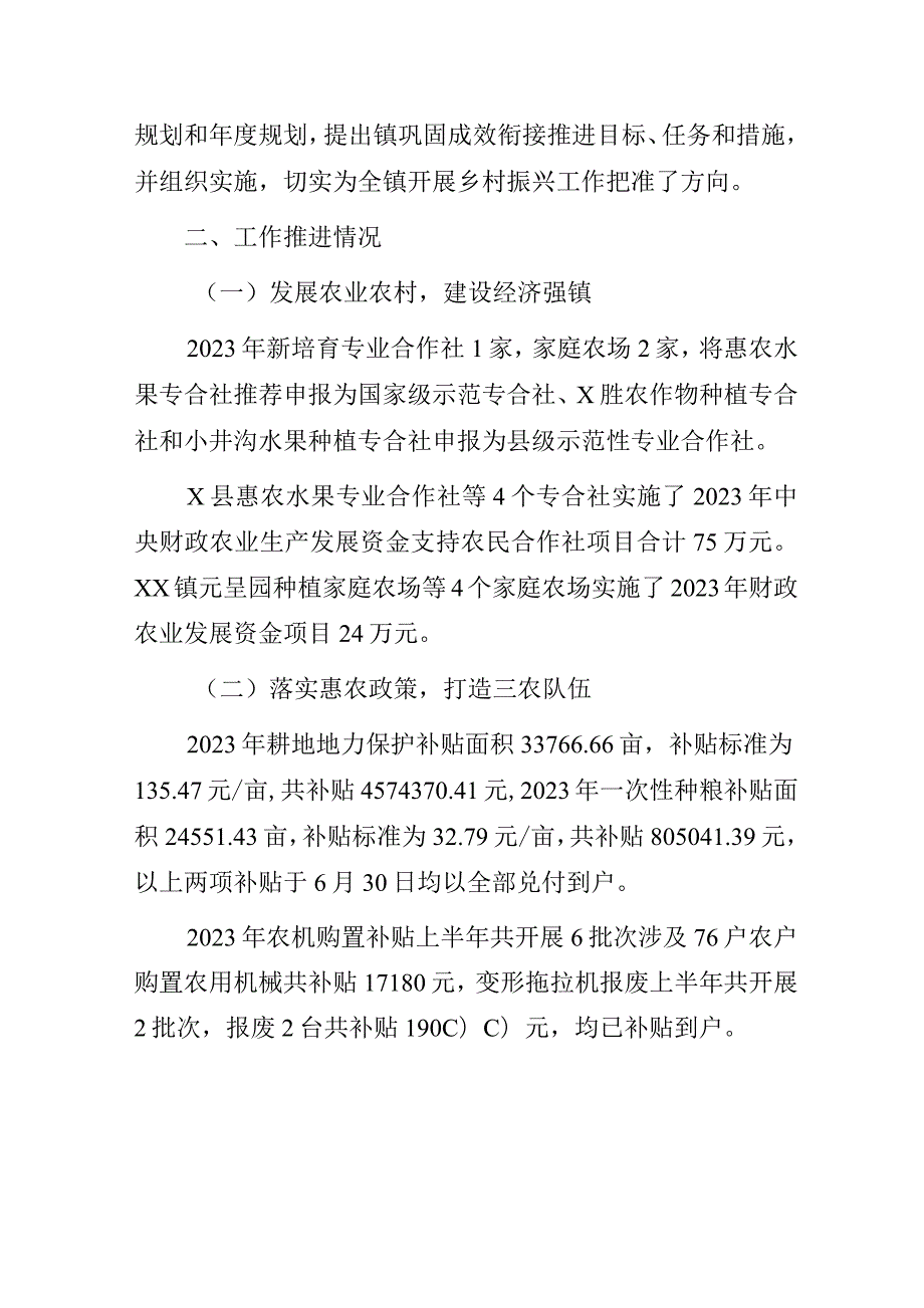 基层乡镇2023年度实施乡村振兴战略工作述职报告.docx_第2页