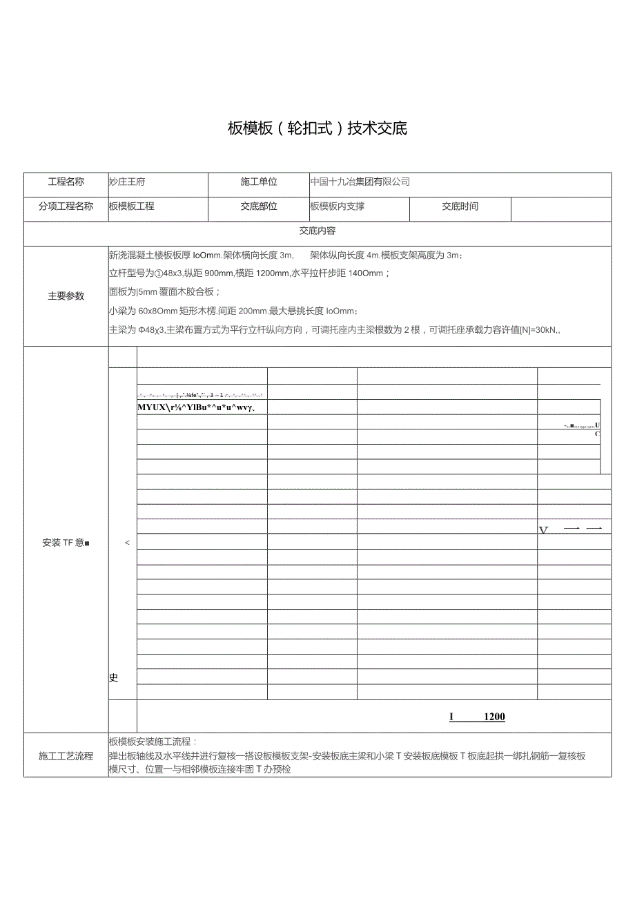 板模板（轮扣式）技术交底.docx_第1页