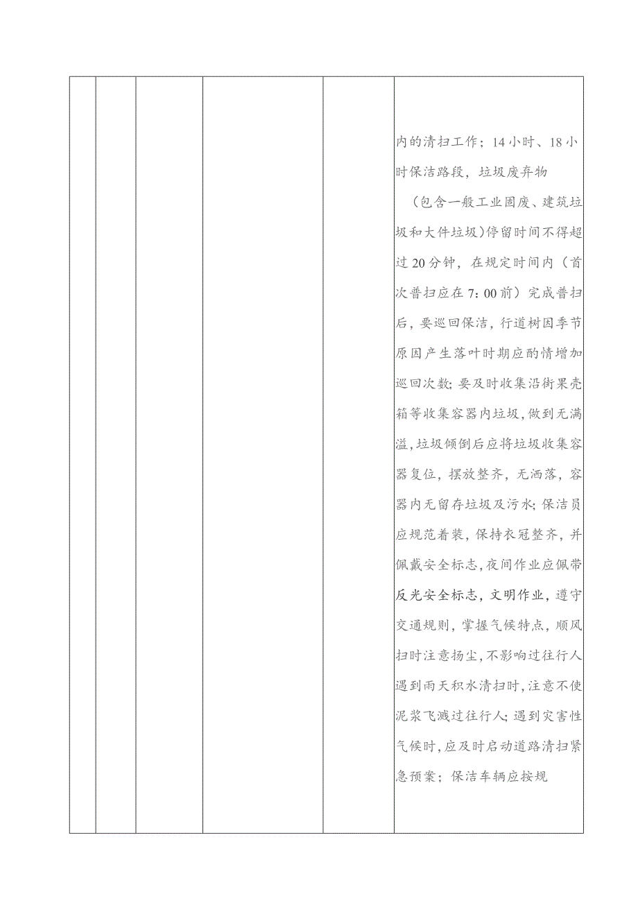 (新)XX单位中心城区道路、绿化保洁等工作质量标准(表).docx_第3页