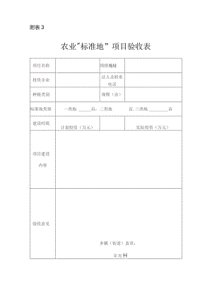 农业“标准地”项目验收表.docx