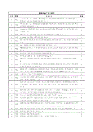 (新)20XX年高压电工初训考试试题(附答案48页汇编).docx