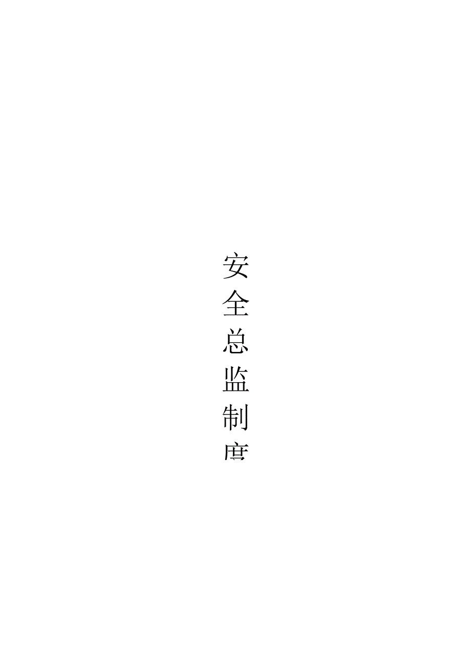 公司安全总监制度范文.docx_第1页