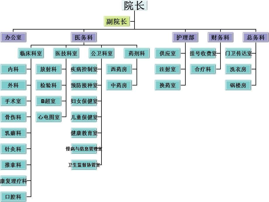 中医医院医院组织机构图.ppt_第2页