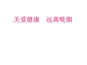 吸烟对身体的危害主题班会.ppt