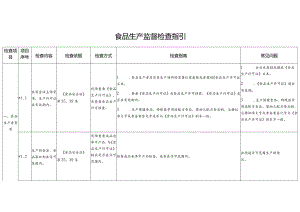 食品生产监督检查指引.docx