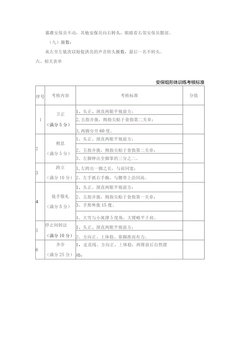 南京物业公司安保队列训练管理作业规范.docx_第3页