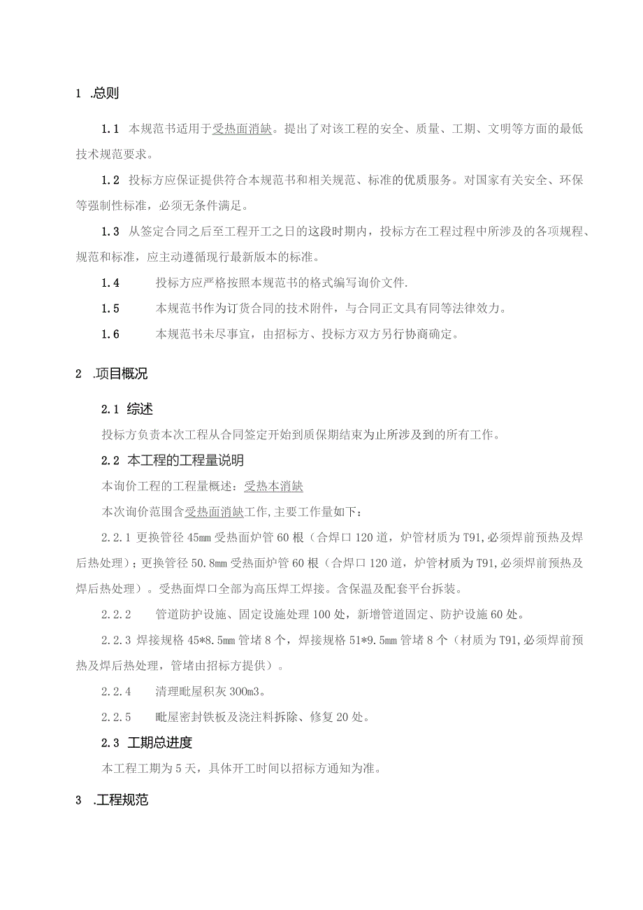 华能上安电厂受热面消缺技术规范书.docx_第2页