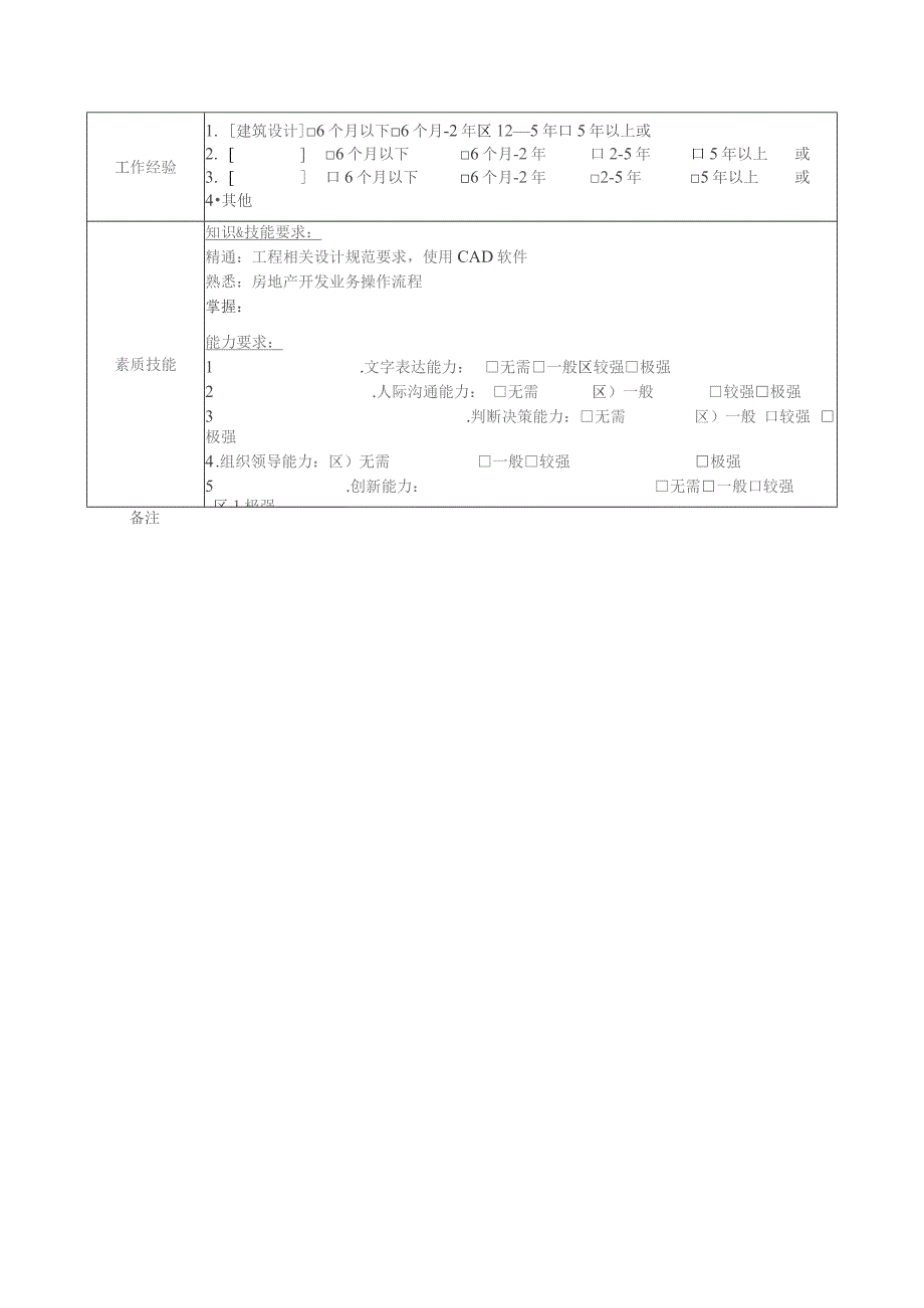 地产集团总公司设计部主管岗位说明书.docx_第2页