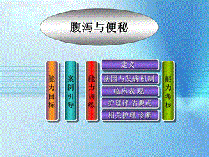 【医药健康】腹泻与便秘.ppt