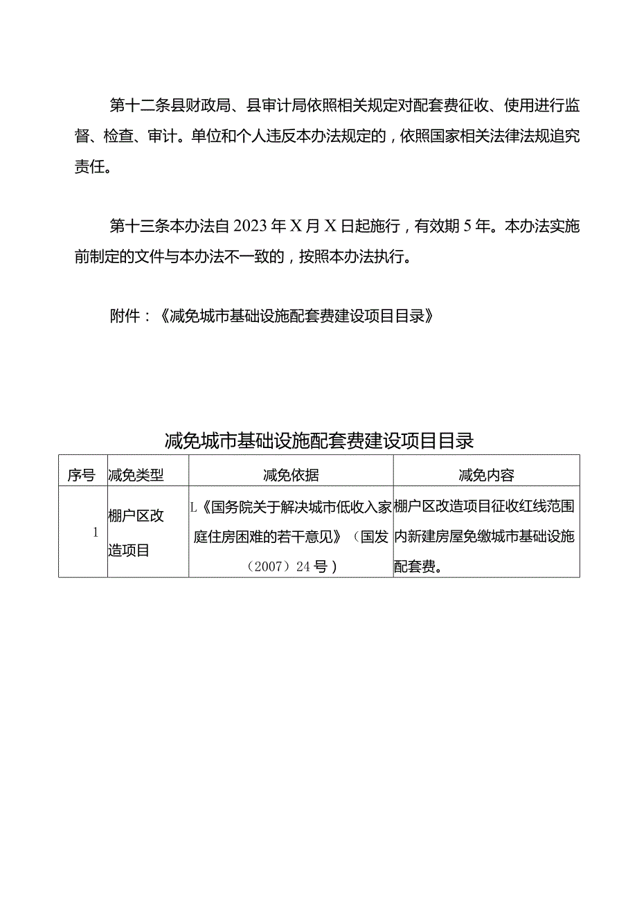 合江县城市基础设施配套费管理办法（征求意见稿）.docx_第3页