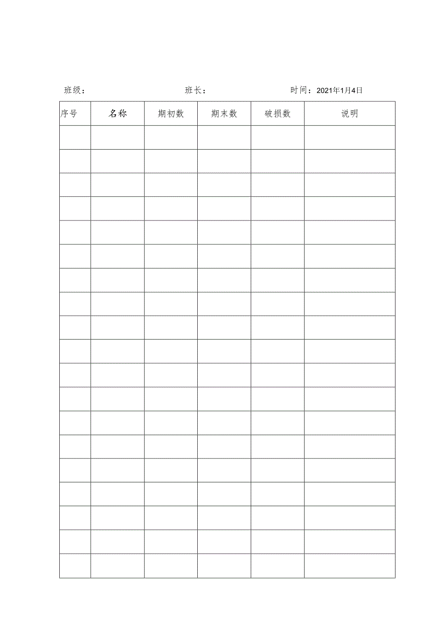 电厂幼儿园班级财产登记表.docx_第3页