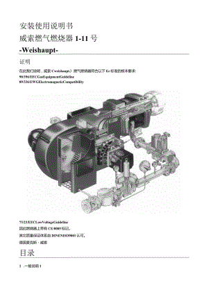 威索燃烧器中文说明书.docx